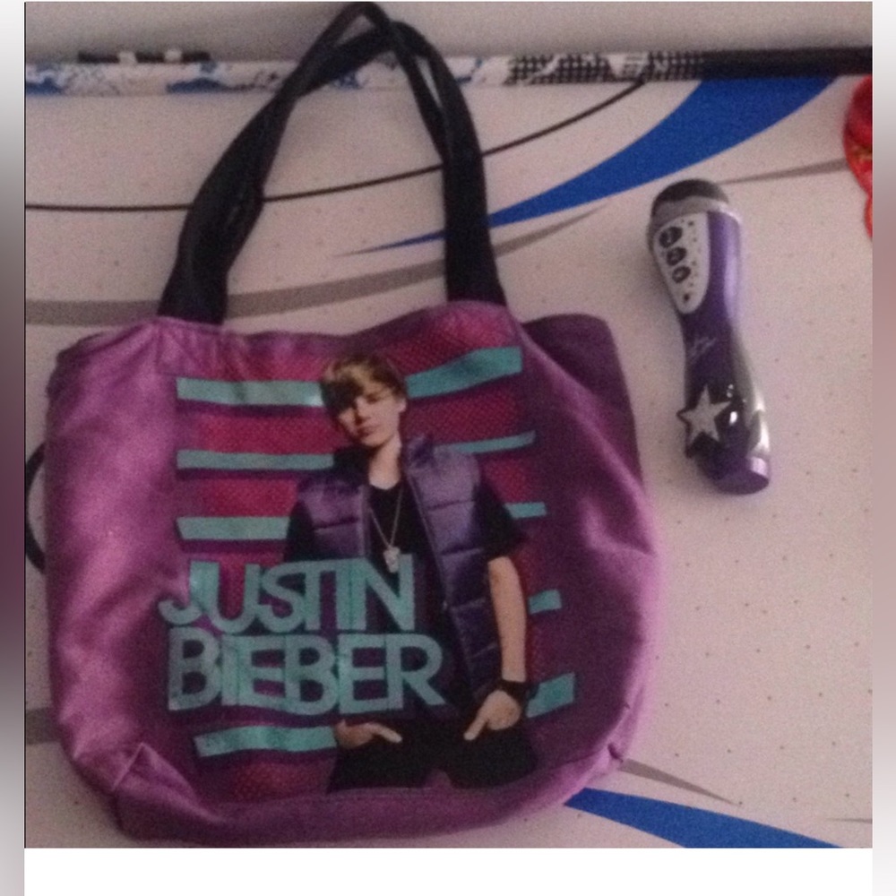 Tote Bag justin Bieber Used vintage no tear some light wear